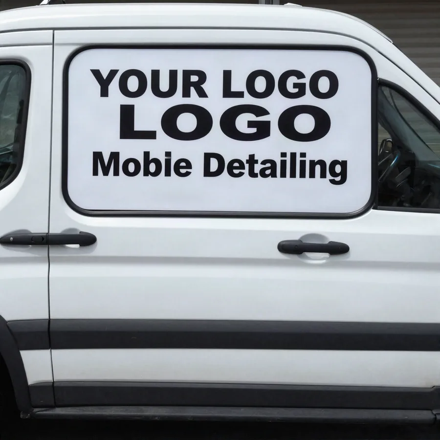 Example mockup: Door magnet
